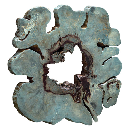 GELLER WOOD WALL DECOR BLUE