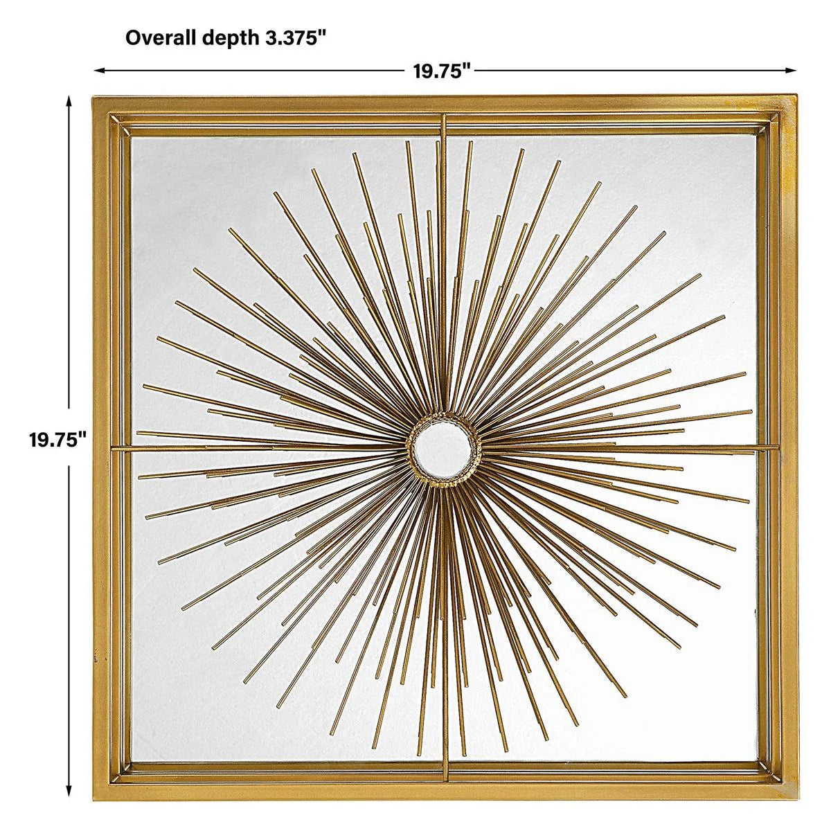STARLIGHT MIRRORED WALL DECOR