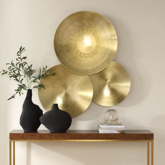 Cymbalic Metal Wall Decor, Set of 3