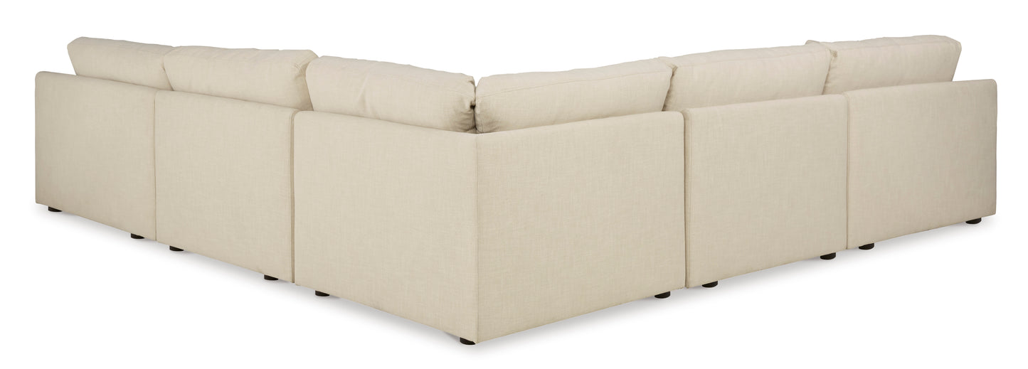 Elyza 5-Piece Sectional with RAF Chaise