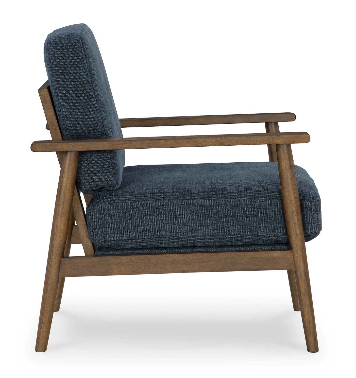 Bixler Showood Navy Accent Chair