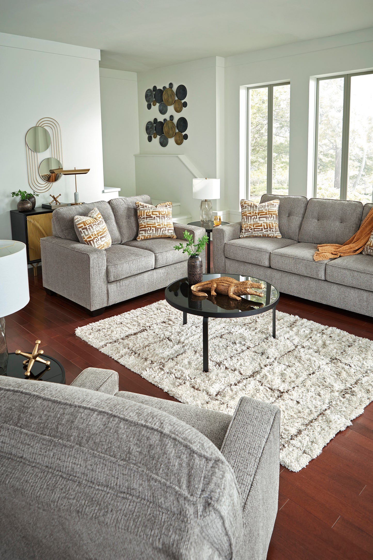 Storrow Sofa and Loveseat