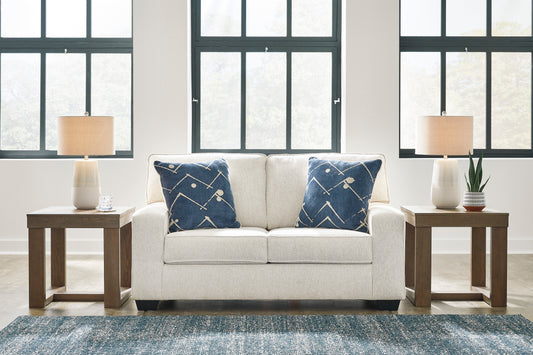 Padova Ivory Loveseat