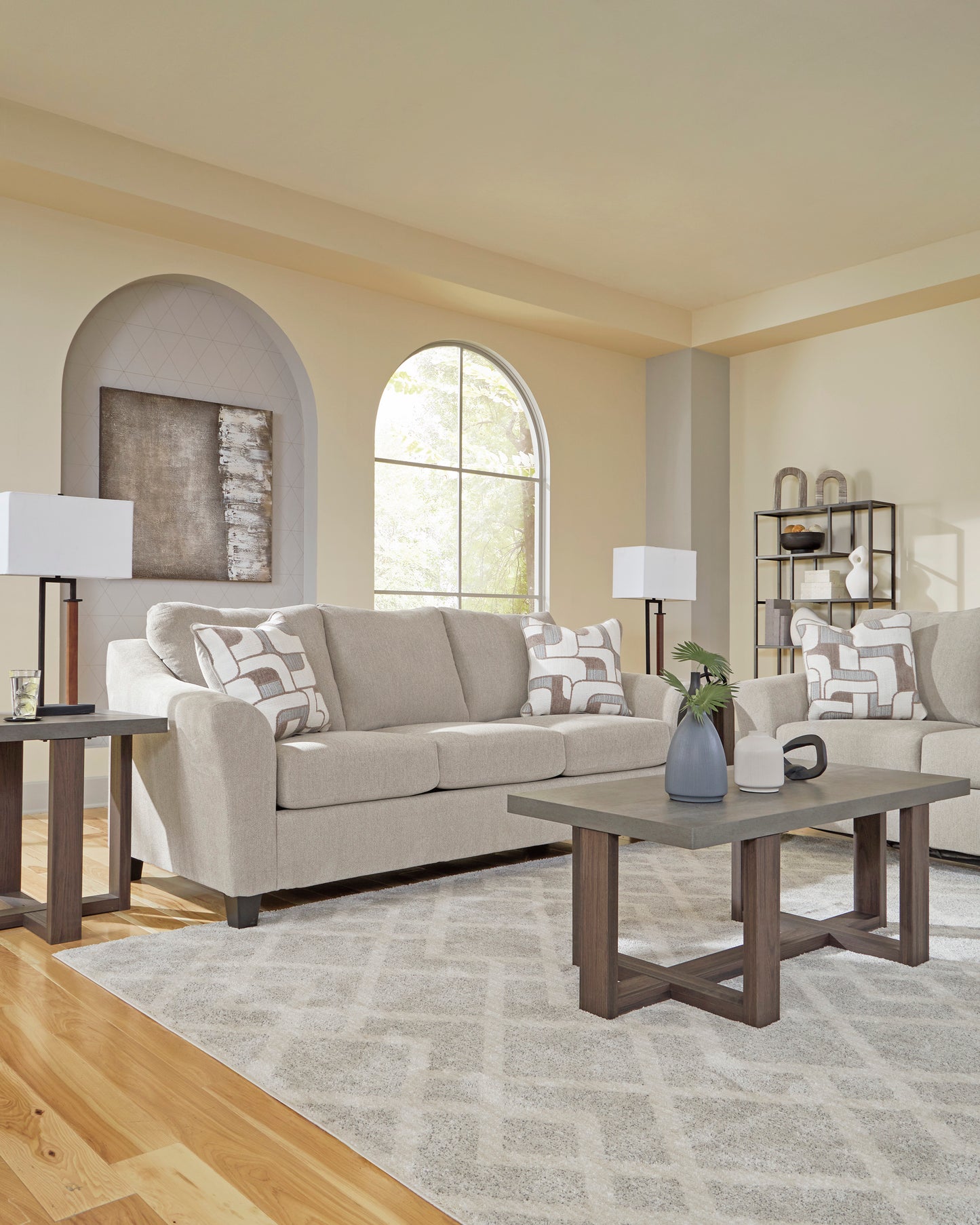 Willarae Sofa and Loveseat