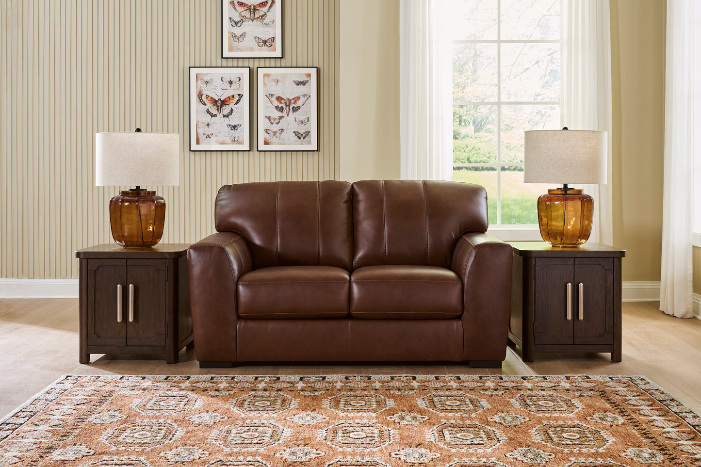 Mossano Canyon Sofa and Loveseat