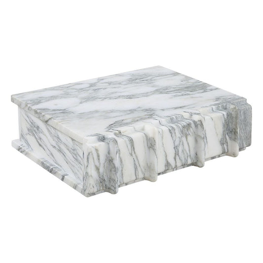 Novel Box - Arabescato Marble Small