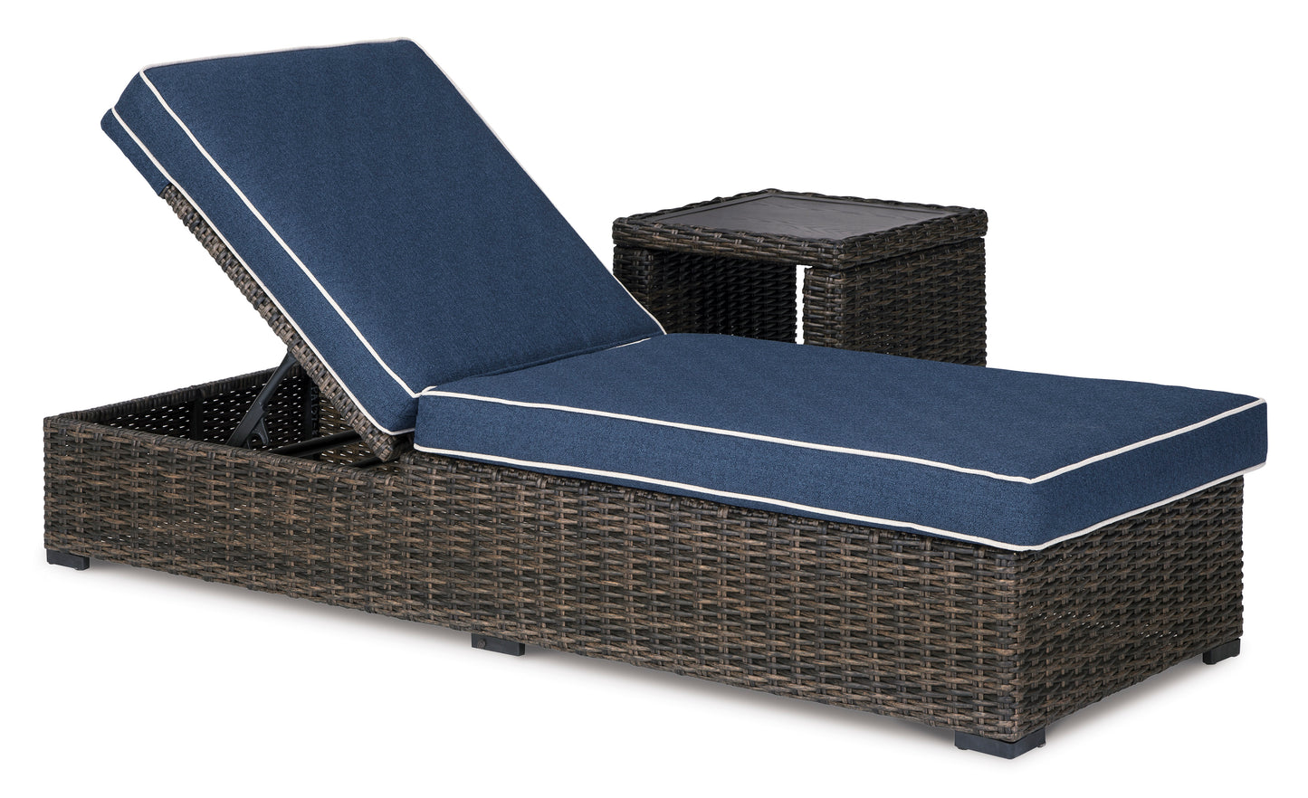 Grasson Lane Chaise Lounge with Cushion