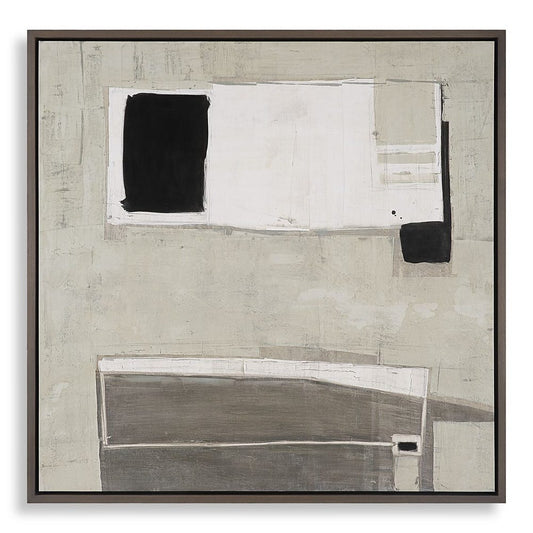 ACCENTUATE THE POSITIVE FRAMED CANVAS