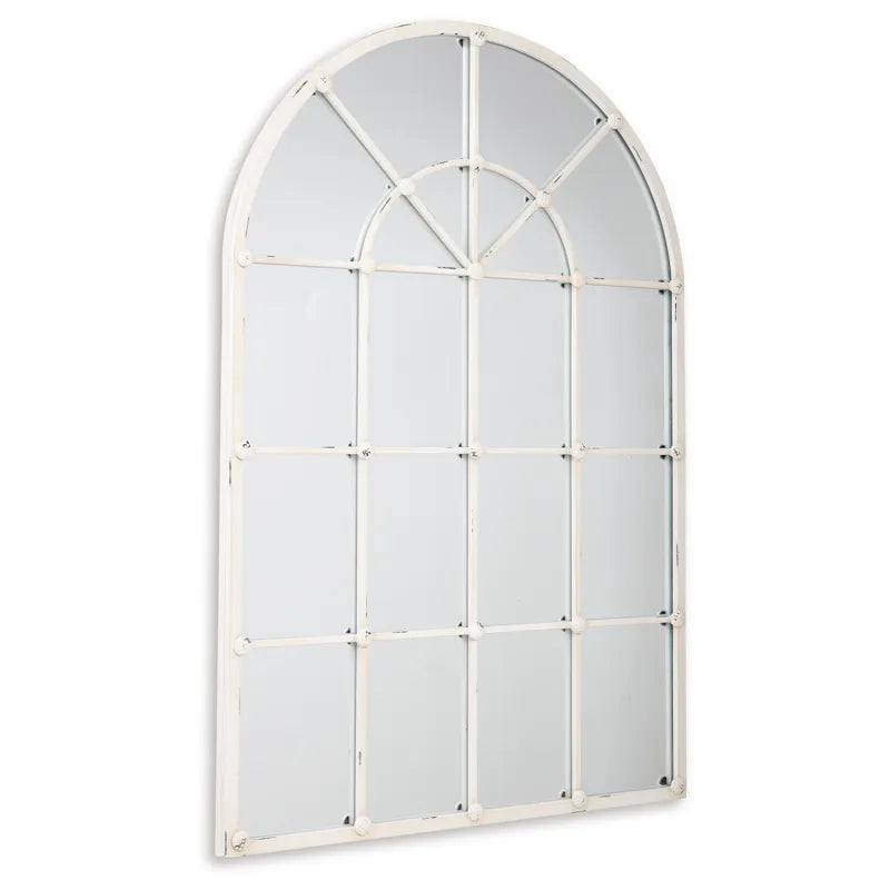 Oengus Antique White Accent Mirror