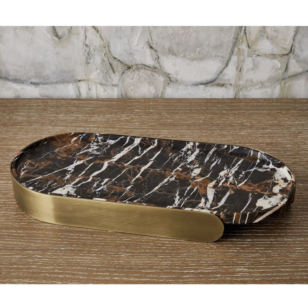 Lozenge Tray - Michelangelo Marble