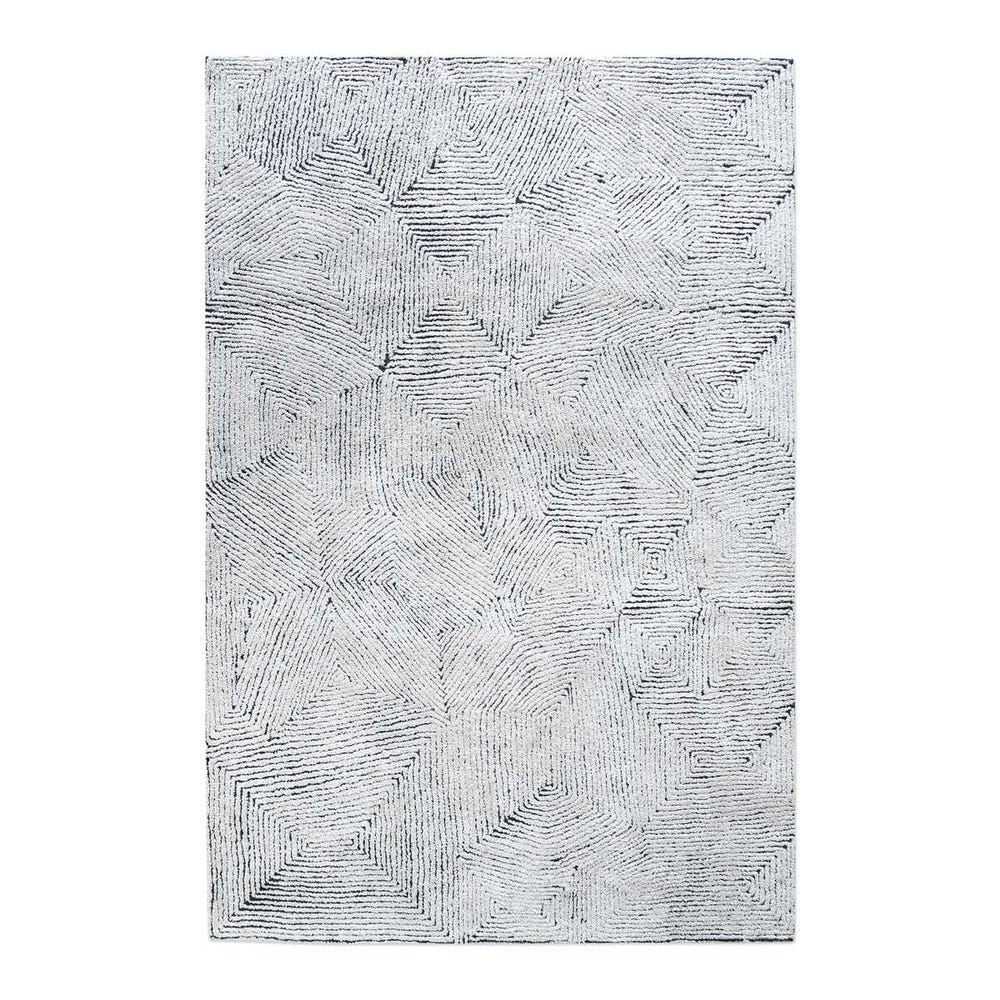 Maze, Blue 8FT X 10 FT Rug