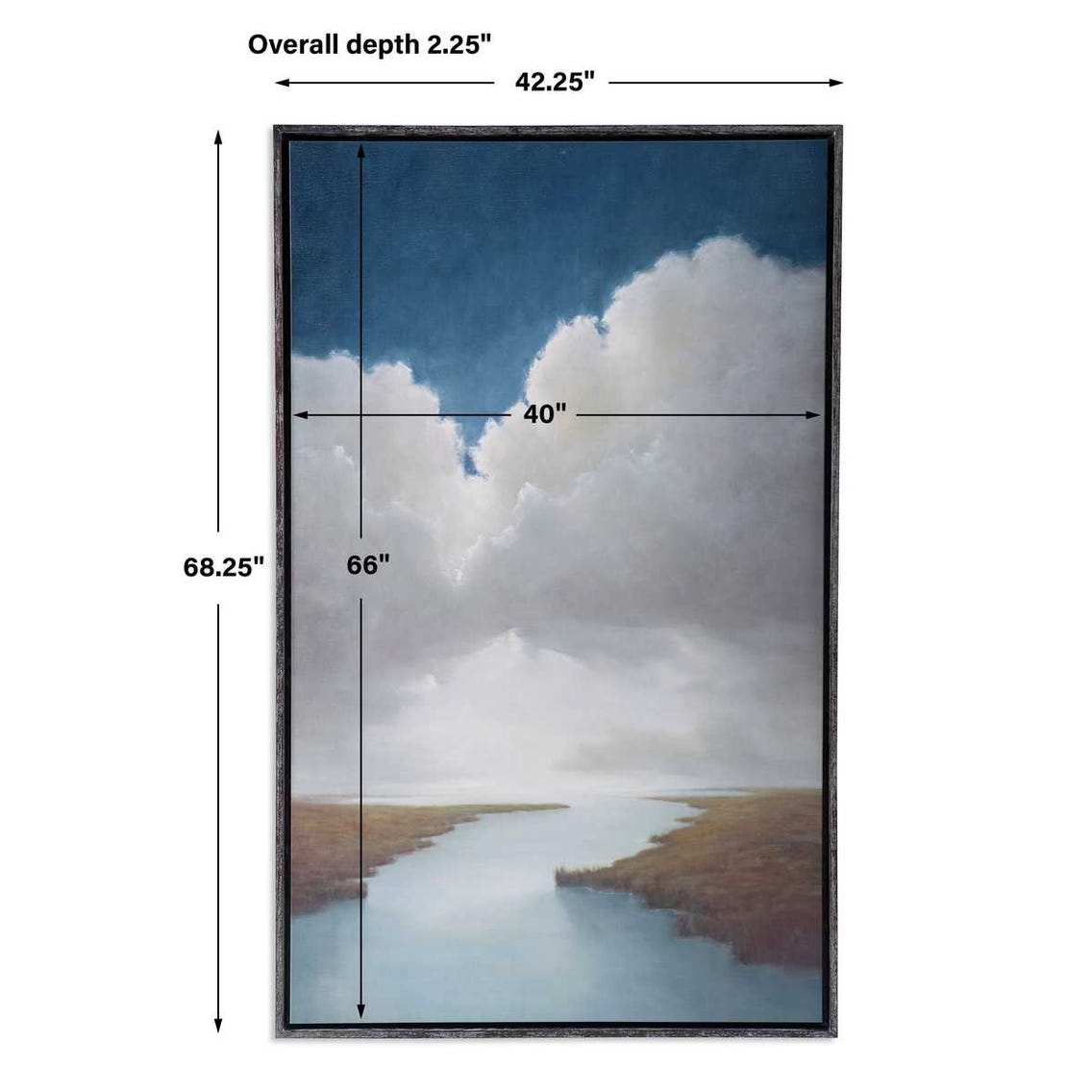 Low Country Framed Canvas Wallart