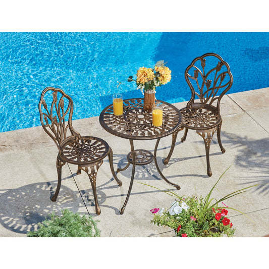 FLEUR 3PC BISTRO SET