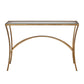 ALAYNA CONSOLE TABLE, GOLD
