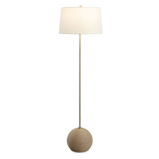 Captiva Floor Lamp, Brass