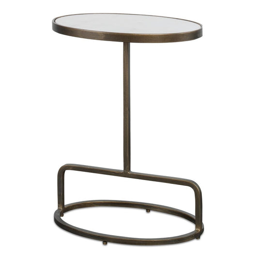 Jessenia Accent Table, Marble