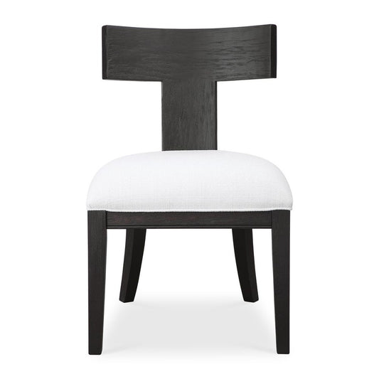Idris Armless Chair, Charcoal