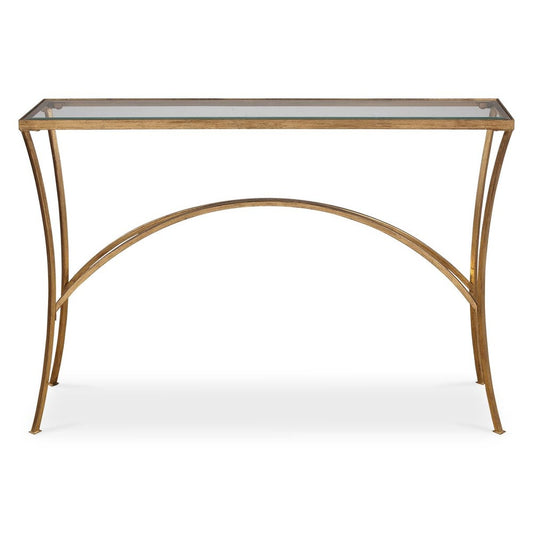 Alayna Console Table, Gold
