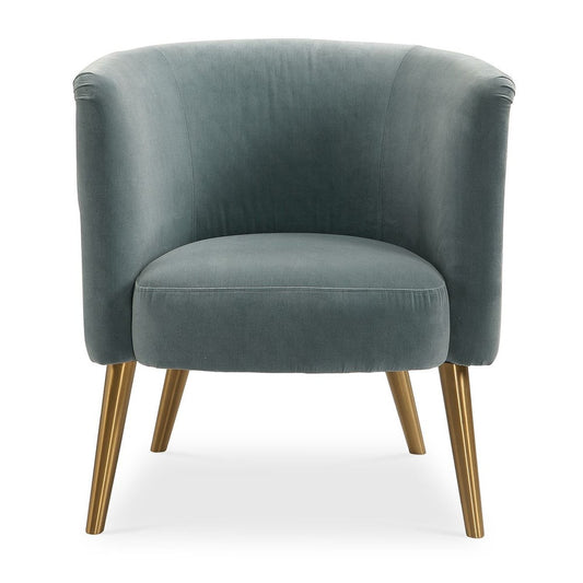 Haider Accent Chair, Slate Blue