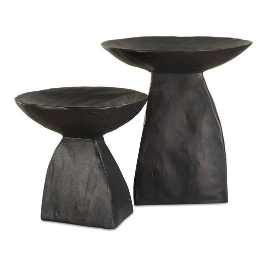 Shadow Pedestal Bowls, S/2