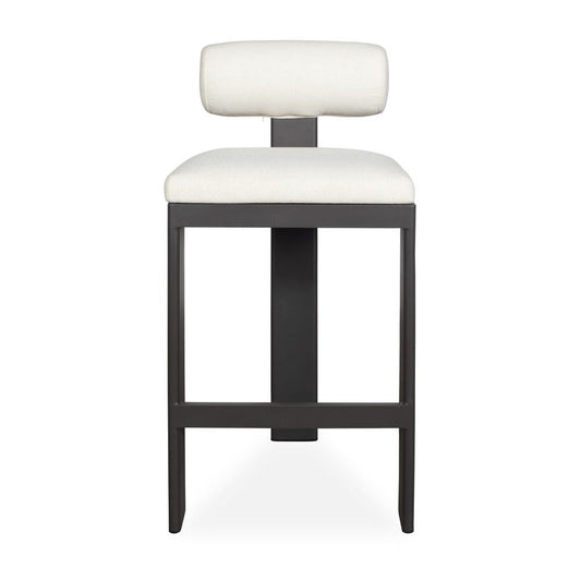 Bolster Back Outdoor Bar Stool