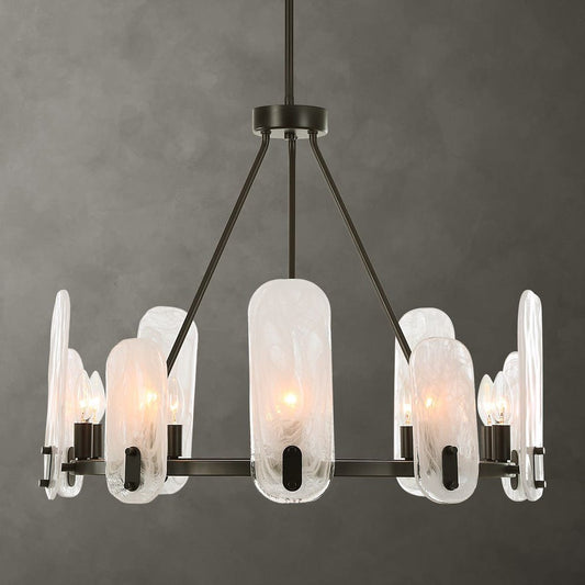 Ellipse, 10 Lt Chandelier