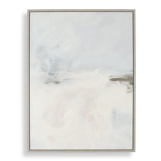 Simple Serenity Framed Canvas