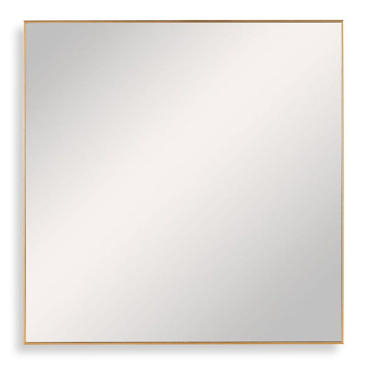 Alexo Square Mirror, Gold