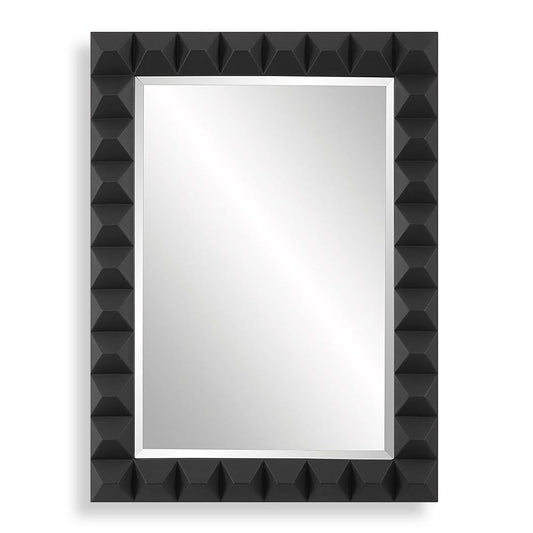 Studded Mirror, Black