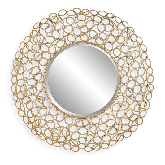Swirl Round Mirror