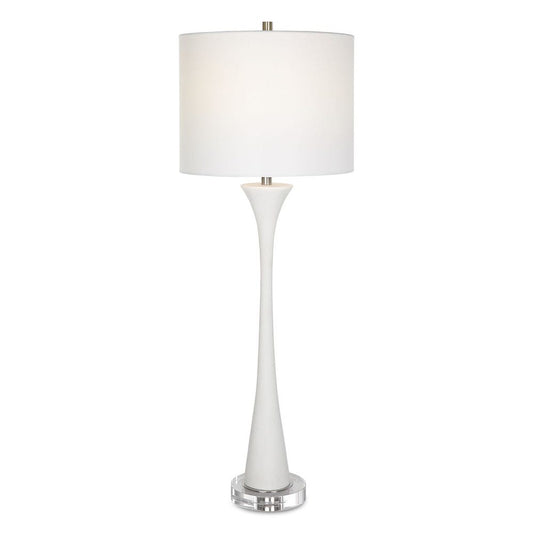 Fountain Buffet Lamp, White