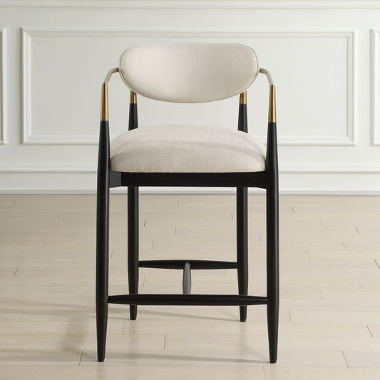 Moxie Counter Stool, Black