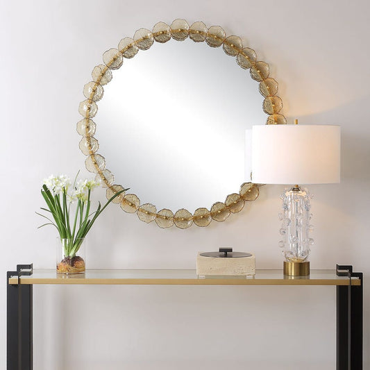 Nolina Round Mirror, 2 CARTONS