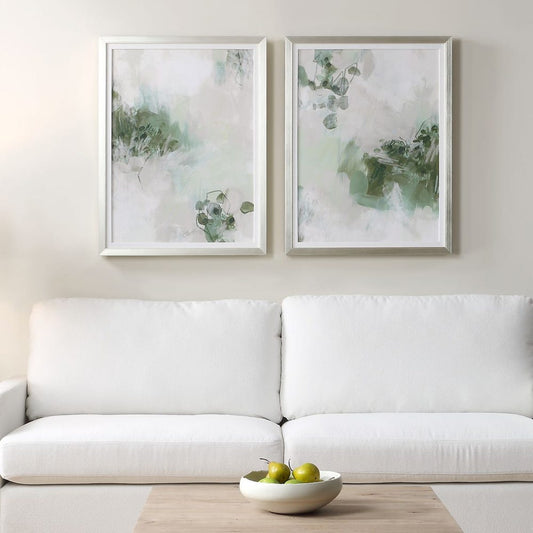 Custom Lilypond Dream Framed Prints, S/2