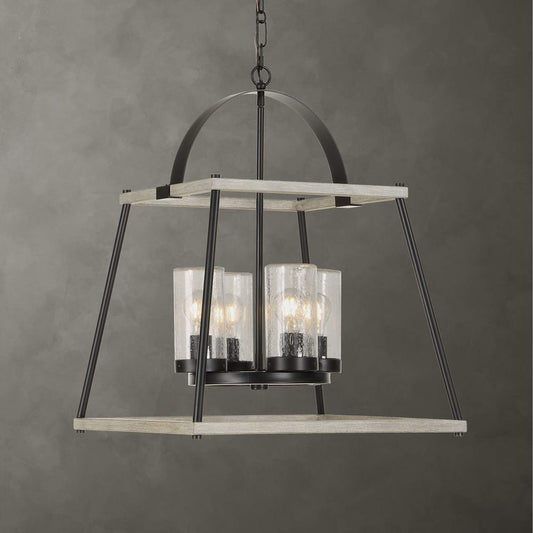 Edgecomb, 4 Lt Indoor-Outdoor Pendant