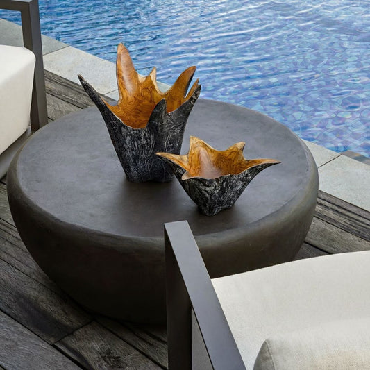 Starpetal Indoor-Outdoor Bowls,S/2