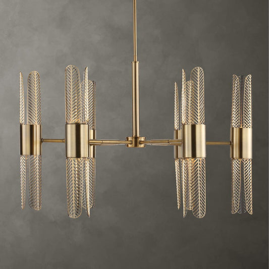 Cret, 12 Lt Chandelier