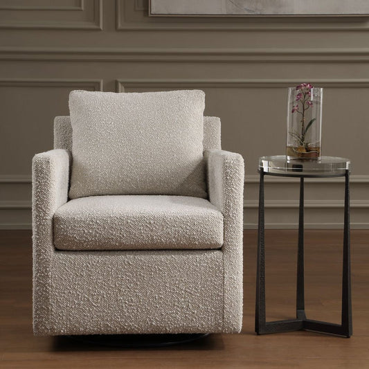 Tisdell Swivel/Glider, Cream