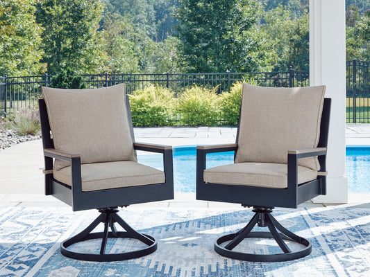 Mabry Shores Swivel Chair w/Cushion (2/CN)