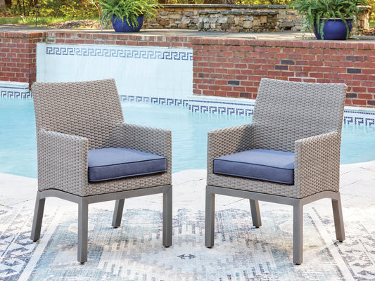 Dillon Beach Arm Chair With Cushion (2/CN)