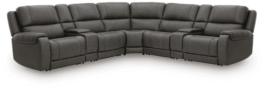 5Z-Harrenhurst 7-Piece Power Reclining Sectional