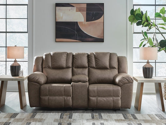 Knoxlee DBL Rec Loveseat w/Console