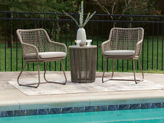 Monarch Heights Chairs w/CUSH/Table Set (3/CN)