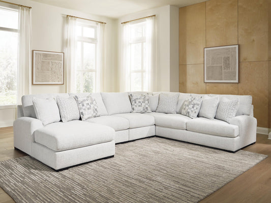 Wynncroft Manor 5-Piece Sectional with Chaise