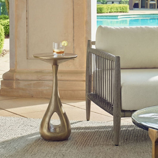 Tolstoy Indoor-Outdoor Accent Table