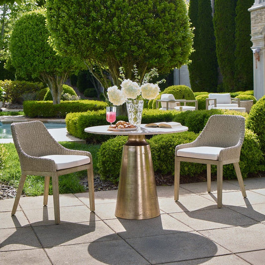 Midsummer Indoor-Outdoor Bistro Table, 2 Cartons