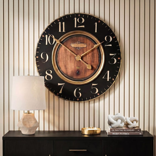 Alexandre Martinot 23" Wall Clock