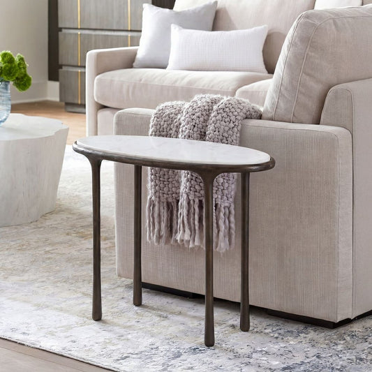 Ata Accent Table, Dark Bronze