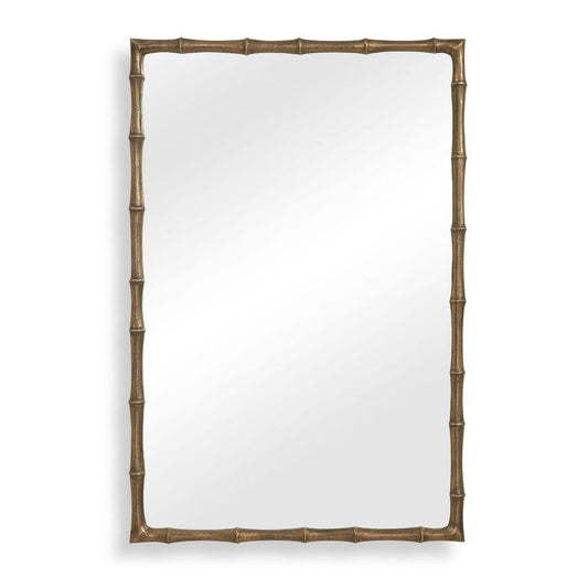 Brass Bamboo Mirror