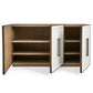 White Linen 3 Door Cabinet